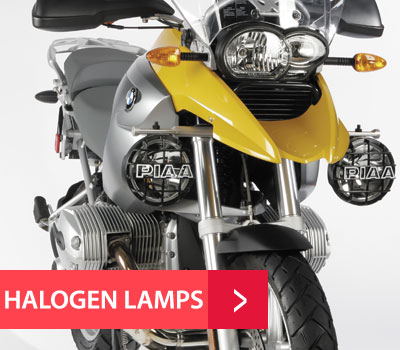 PIAA Halogen Motorcycle Lamps